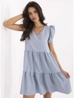 WN SK 704 šaty.83 svetlo modrá