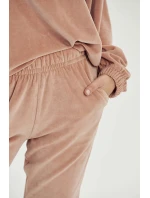 Dámska tepláková súprava Belle 3023 01 Brown and beige - Taro