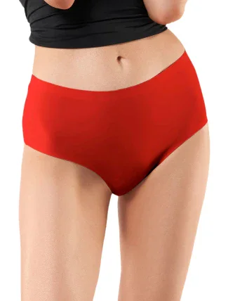 Dámske maxi červené nohavičky Brasil - JULIMEX