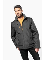 Kariban K 639 2-v-1 bunda s odnímateľnými rukávmi 20.K639 tmavošedá/oranžová/tmavošedá Kariban K 639 2-v-1 bunda s odnímateľnými rukávmi 20.K639 tmavošedá/oranžová/tmavošedá