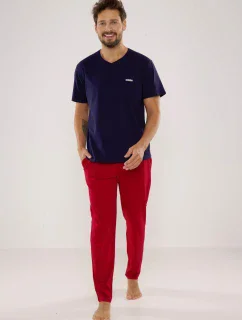 Pánske pyžamo De Lafense 624 Kevin w/r S-2XL