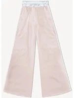 Dámske voľné nohavice s lemovaním svetlo béžová (764ART) Dámske voľné nohavice s lemovaním svetlo béžová (764ART)