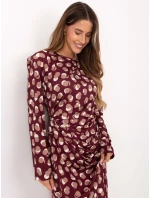 Šaty IT SK 20057.21P bordová