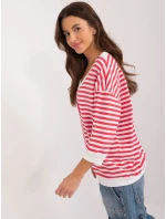 Blúzka RV BZ 9579.70 bielo-červená