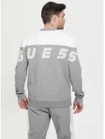 Pánska mikina Z2BQ01KBCK2 CGYH sivá/ecru - Guess