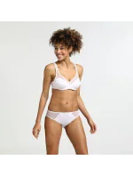 Dámske nohavičky z bio bavlny DIM GENEROUS COTTON BIO SLIP - DIM - biela Dámske nohavičky z bio bavlny DIM GENEROUS COTTON BIO SLIP - DIM - biela