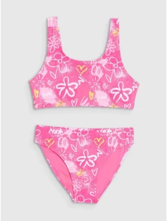 Dievčenské dvojdielne plavky 4F 4FJRSS25UBKSF051-90A