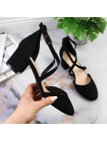 Sergio Leone W SK365A čierne sandále s remienkami Sergio Leone W SK365A čierne sandále s remienkami