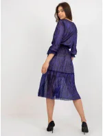 LK SK 507532 šaty.17P tmavo modrá