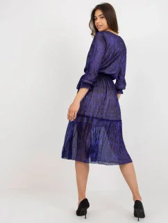 LK SK 507532 šaty.17P tmavo modrá