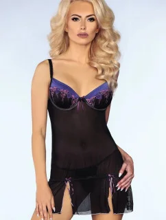 Zmyselná košieľka Ebony - LivCo Corsetti