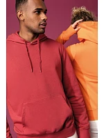 Kariban K 4027 Pánska ekologická mikina s kapucňou 20.4027 biela Kariban K 4027 Pánska ekologická mikina s kapucňou 20.4027 biela