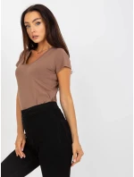 Tričko B 012.83P hnedá