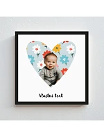Personalizovaný magický fotorámik – štvorcový 20x20 – výrez fotografie na podklade Personalizovaný magický fotorámik – štvorcový 20x20 – výrez fotografie na podklade