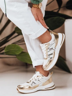 Dámske zlaté tenisky GOLDLINX FashionStreet ZY0594