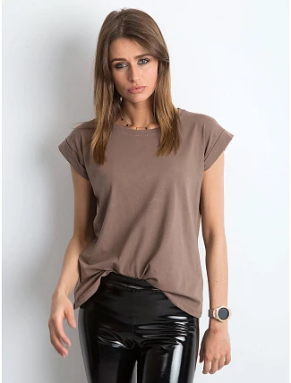 Bavlnené tričko Feel Good brown (4833.36X) Bavlnené tričko Feel Good brown (4833.36X)