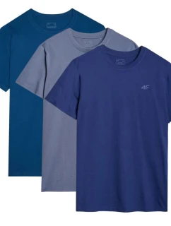 Pánske tričko (sada 3 tričiek) 4F 3P-SS-4FWMM00TTSHM2256-90S 3PAK