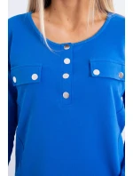 Súprava na krk s nevädzovou modrou