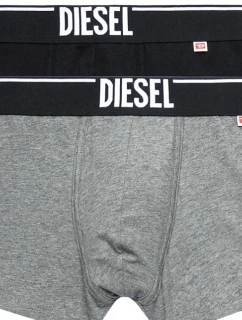 Pánske boxerky 2ks 00SMKX-0LDAQ-E5688 - čierna, červená - Diesel