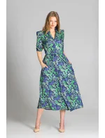 Dámske šaty s dlhým rukávom SUK205 - Lanti