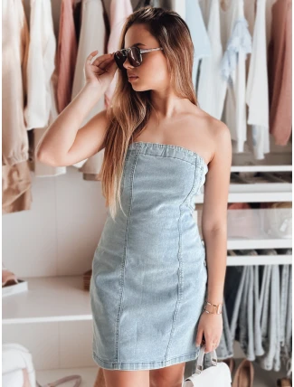 Džínsové trubicové mini šaty NETUBA modré FashionStreet EY2591 Džínsové trubicové mini šaty NETUBA modré FashionStreet EY2591