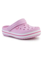 CROCS Crocband Clog K Ballerina Žabky Pink 207006-6GD CROCS Crocband Clog K Ballerina Žabky Pink 207006-6GD