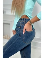 Blúzka s buffovými rukávmi mätová