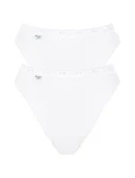 Dámske nohavičky Sloggi Basic+ Tai 2P biele