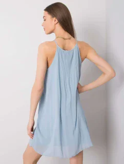 Šaty D50019Y30245A1 svetlo modré