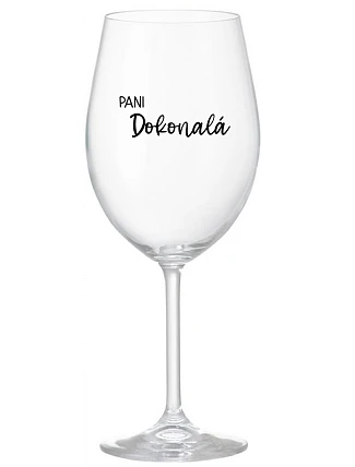 Ms. Perfect - priehľadný pohár na víno 350 ml