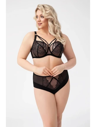 Mäkká podprsenka Gorsenia K 746 Molly black - Gorsenia Mäkká podprsenka Gorsenia K 746 Molly black - Gorsenia