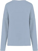 Kariban K 471 Dámska mikina oversize 20.K471 akvamarínová