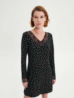 Vamp - Nočná košeľa s dlhým rukávom 19804 - Vamp