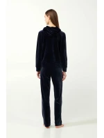 Vamp - Zamatová tepláková súprava s kapucňou 21162 - Vamp Vamp - Zamatová tepláková súprava s kapucňou 21162 - Vamp