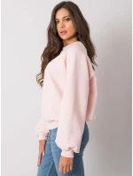 Mikina RV BL 6758.50P svetlo ružová