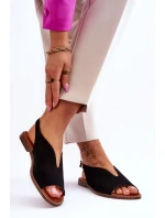 Sandále model 177713 Krok vo veľkom štýle