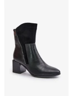 Topánky na podpätku model 201006 Step in style Topánky na podpätku model 201006 Step in style