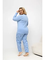 Pohodlné pyžamo pre plnoštíhly model 226133 Forever Pink