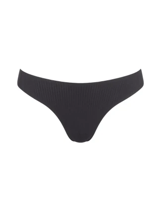 Dámske tangá ZERO Feel Pure String - BLACK - black 0004 - SLOGGI