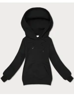 Voľná klokanová mikina S'West black (B-11#) Voľná klokanová mikina S'West black (B-11#)