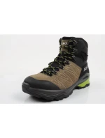 Aku pánska treková športová obuv Adapta Gore-tex kožená čierna zelená