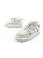 D.Franklin snehové topánky dámske zimné módne kožušinové zateplené šedé dámske