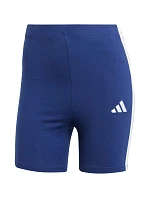 Dámske šortky adidas Essentials 3-Stripes High Waisted Biker, modré, JE1225, dámske Dámske šortky adidas Essentials 3-Stripes High Waisted Biker, modré, JE1225, dámske