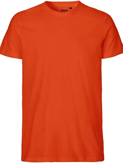 Neutral O 61001 Pánske tričko z bio bavlny 77.6101 oranžové