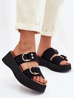 Žabky na platforme model 226359 Krok vo veľkom štýle