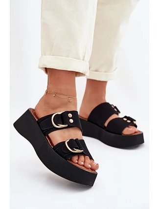 Žabky na platforme model 226359 Krok vo veľkom štýle