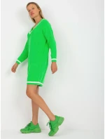 Dámsky sveter LC SW 8023 fluo zelený