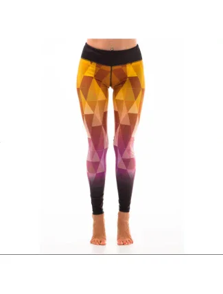 Dámske fitness legíny Six Deuce Nefertari SD-3850-YEPI - Litex