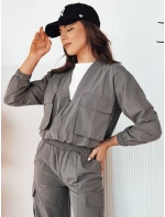 Dámsky set ROTVE sivý FashionStreet AY1025 Dámsky set ROTVE sivý FashionStreet AY1025
