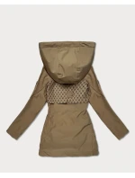 Dámska khaki bunda s monogramom Goodlookin (KK60412-2#) Dámska khaki bunda s monogramom Goodlookin (KK60412-2#)